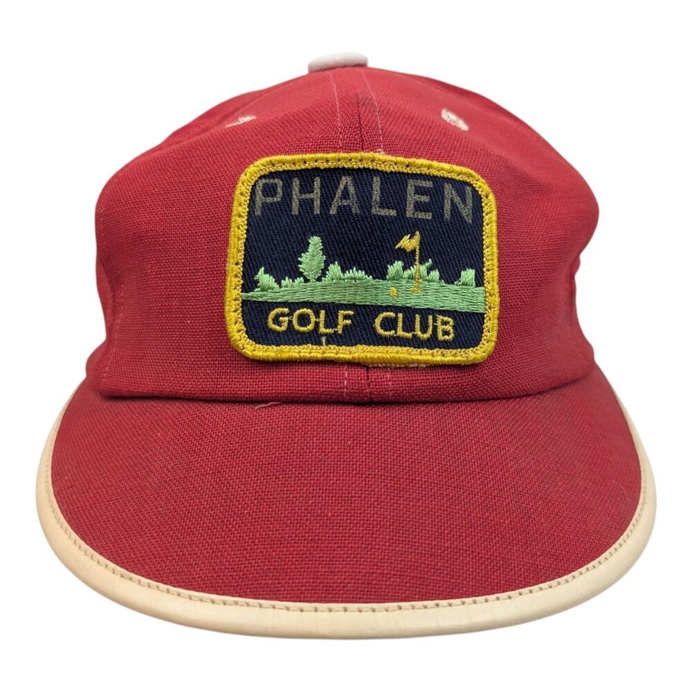 Phalen Golf Course Club St Paul, MN 50s 60s Vintage Red Hat